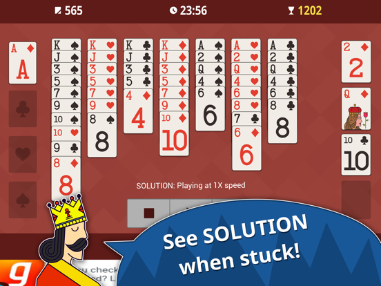 FreeCell Solitaire . iPad app afbeelding 2