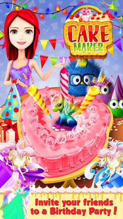 Birthday Cake Maker-Make and Bake Delicious Cakes