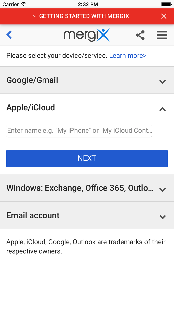 Mergix Duplicate Contacts Cleaner