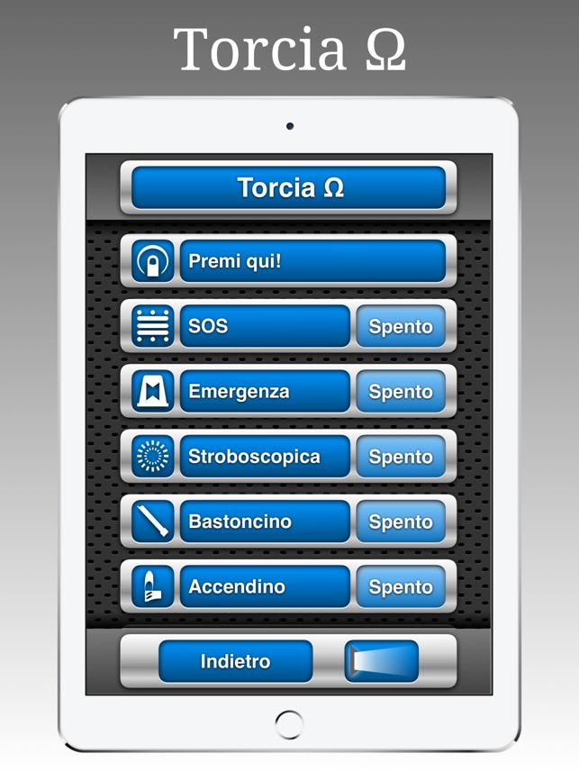 Torcia Ω su App Store
