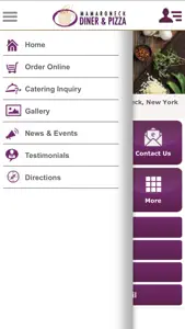 Mamaroneck Diner and Pizza screenshot #2 for iPhone