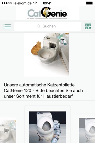 CatGenie-Shop IHR mobiler Shop für Haustierbedarf screenshot 2