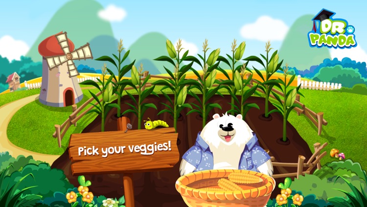 Dr. Panda Veggie Garden