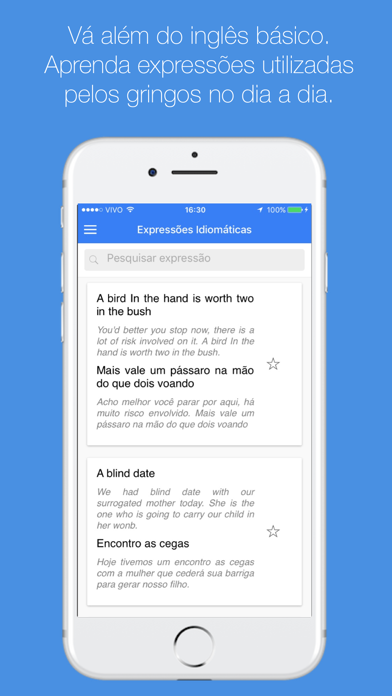 Screenshot #1 pour Expressões Idiomáticas