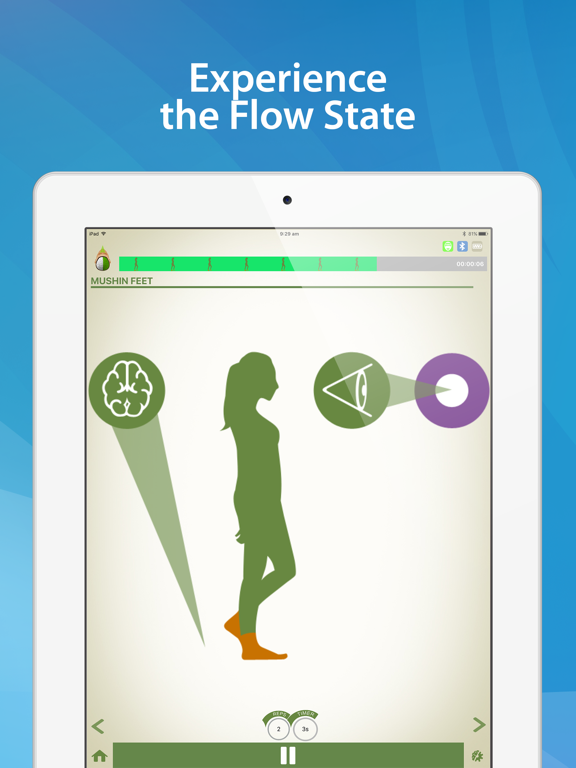 FocusBand NeuroSkill - Golf iPad screenshot 4 - Sports app