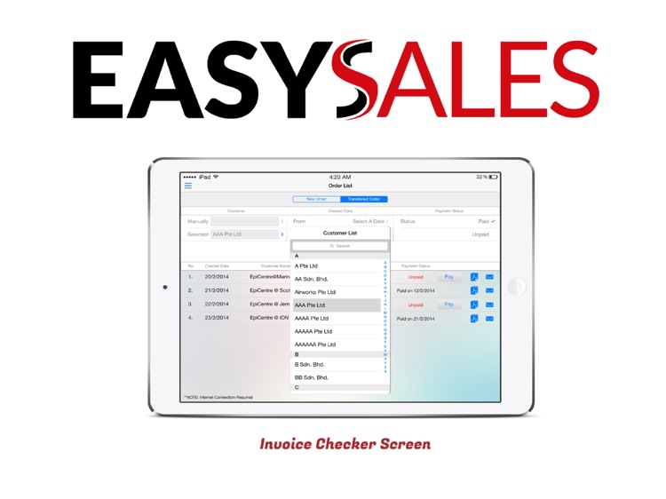 EasySales Mobile Sales Ordering screenshot-4