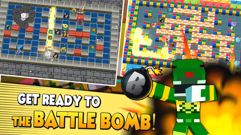Скриншот Bomber Rangers 3D Game на iPhone 4