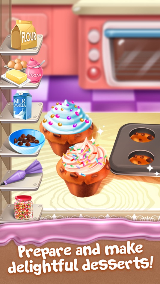 Cupcake Food Maker Cooking Game for Kids - 1.0 - (iOS)