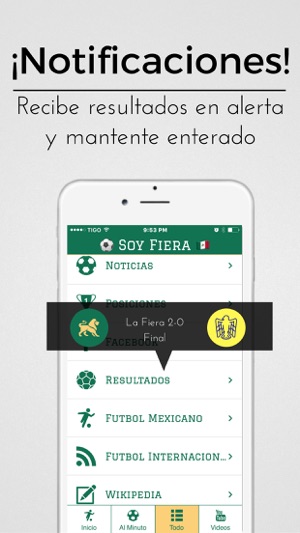 Soy Fiera App - Futbol de México(圖3)-速報App