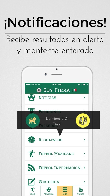 Soy Fiera App - Futbol de México