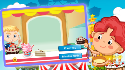 Screenshot #2 pour Cake Maker Shop Jeu de cuisine pour fille