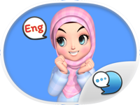 Amarena Hijabgirl ENG Stickers for iMessage
