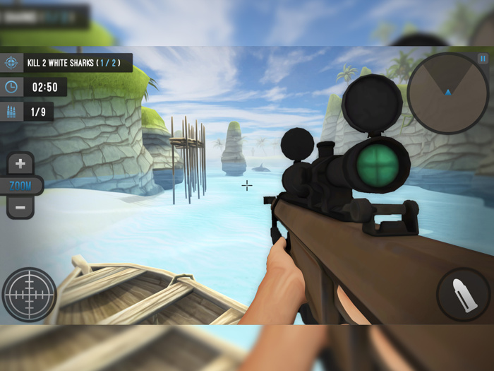 Underwater Shark Bounty Hunter-Era of Beast Slayer