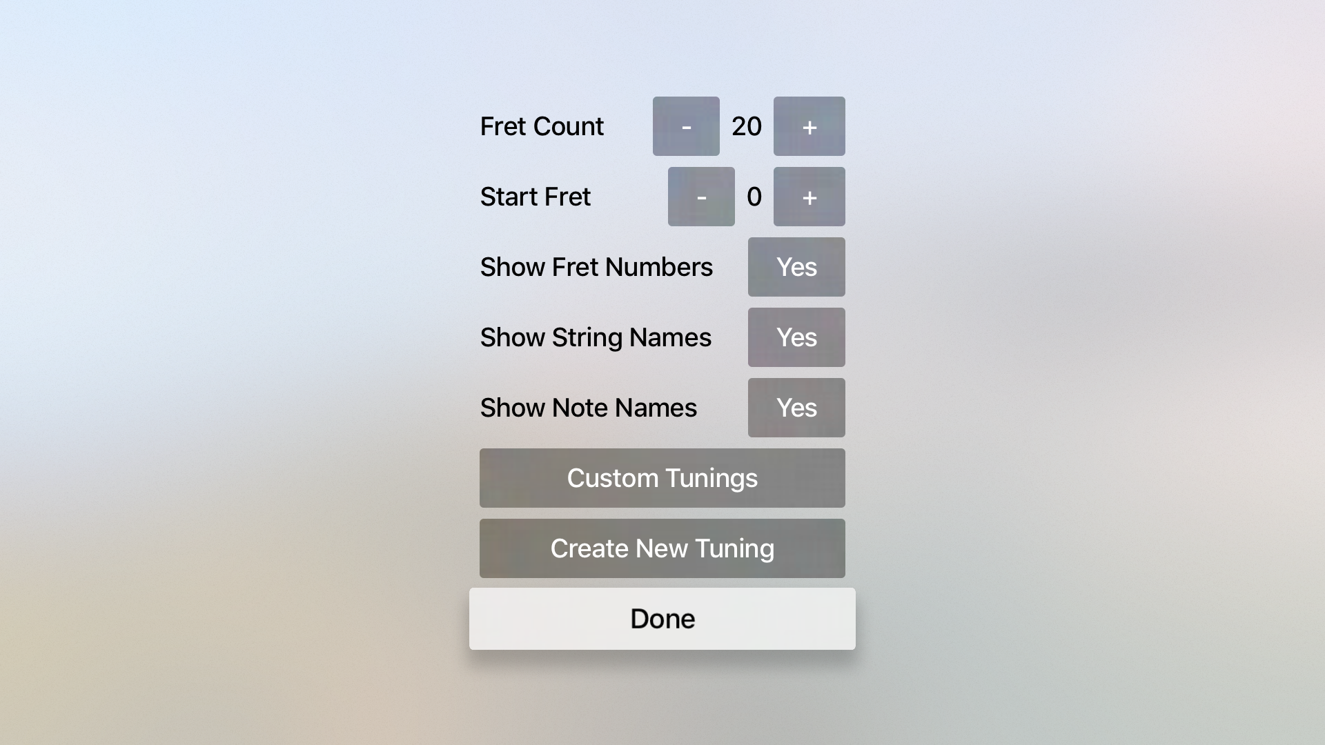 FretBud - Chord & Scales AUv3 screenshot 16