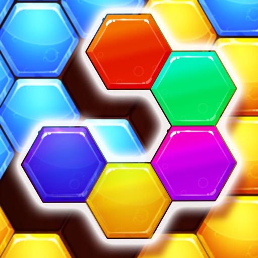 六边形消除-益智拼图 app icon