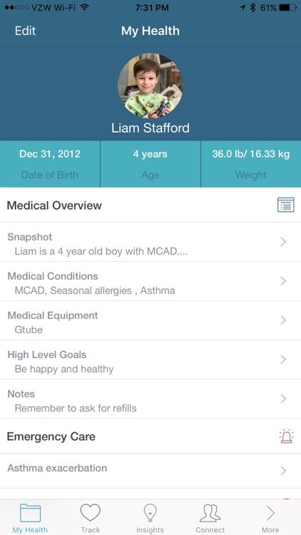 Caremap - navigate your child's healthcare