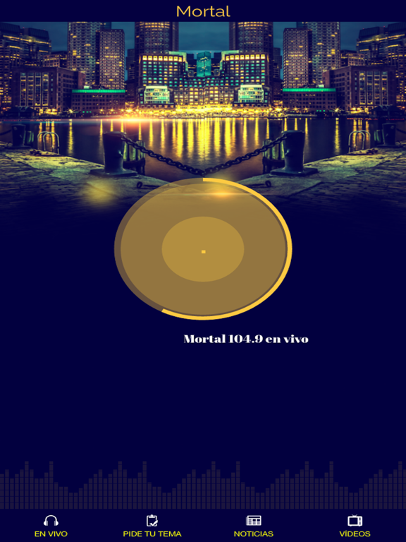 Mortal iPad screenshot 2 - Music app