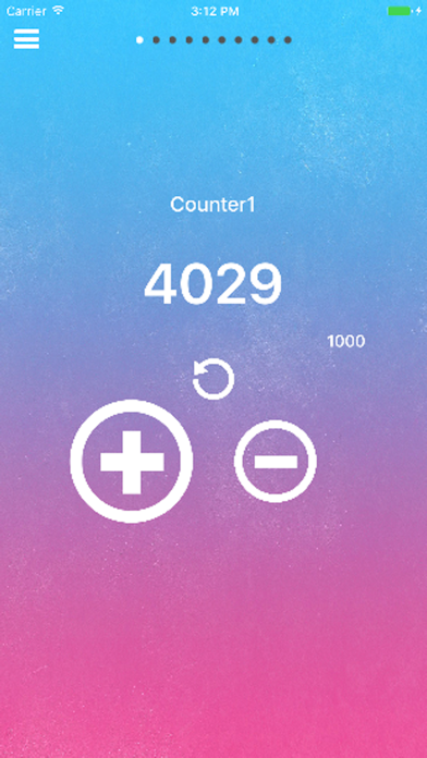 Screenshot #2 pour Stepper - tap counter