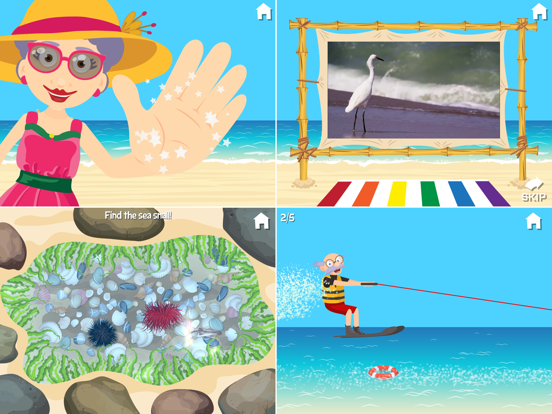 Grandma's Beach Fun iPad app afbeelding 4