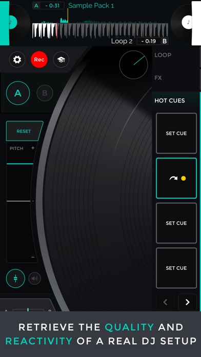 Mixfader dj app screenshot1