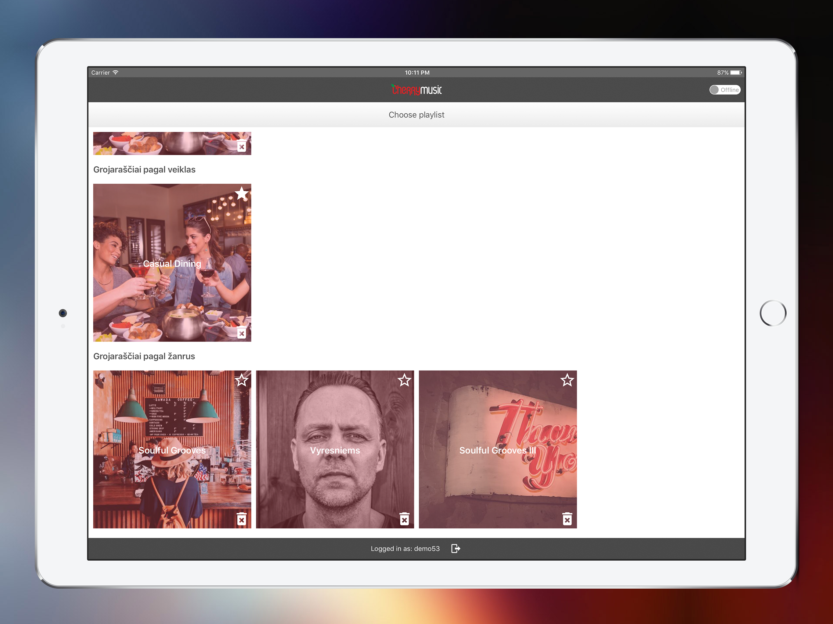 Cherry Music Player