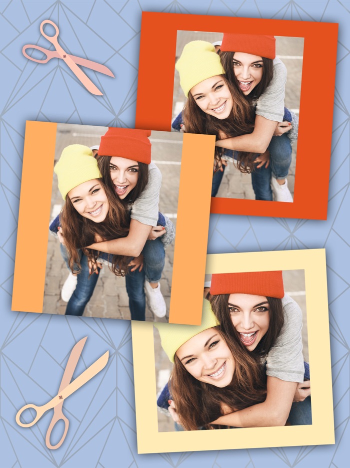 White frames for Insta  Square photo frame – Pro