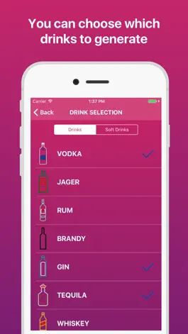 Game screenshot What to drink? - DrinkGenerate apk
