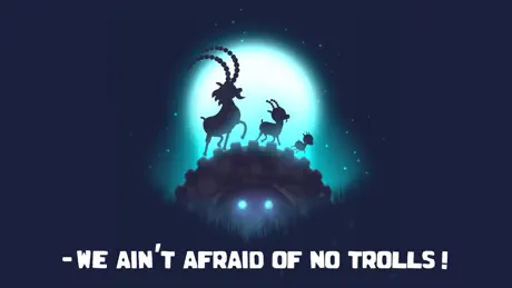 The three Billy Goats Gruff