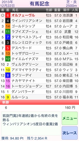 馬Q〜競馬クイズ[重賞レース]のおすすめ画像2