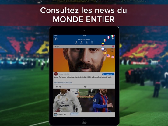 Screenshot #6 pour Barcelona Addict : News et Alertes des Blaugranas