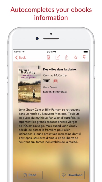 Librairie - Ebook Cloud Reader (epub, mobi, pdf)