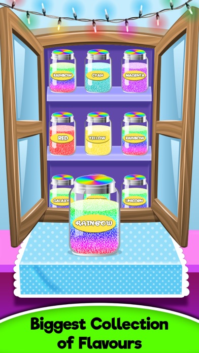 Rainbow Unicorn Glowing Cotton Candy! Fair Foodのおすすめ画像2