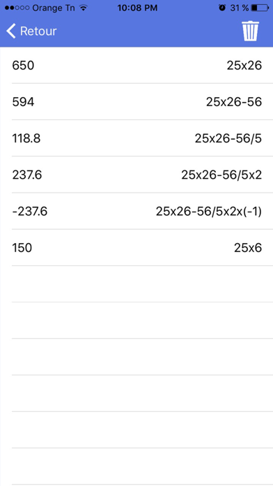 Screenshot #2 pour Calculator++ Calculate