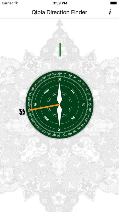 Screenshot #2 pour Qibla Direction Finder