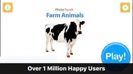 preschool games - farm animals by photo touch iphone screenshot 1