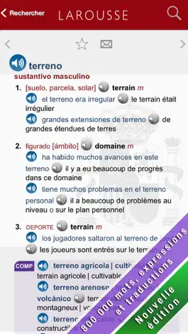 Game screenshot Grand Dictionnaire Espagnol/Français Larousse mod apk