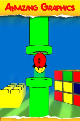 Game screenshot The Clumsy Bird 3D apk