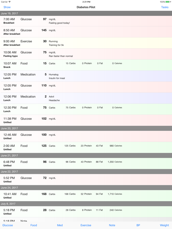 Screenshot #6 pour Diabetes Pilot Pro