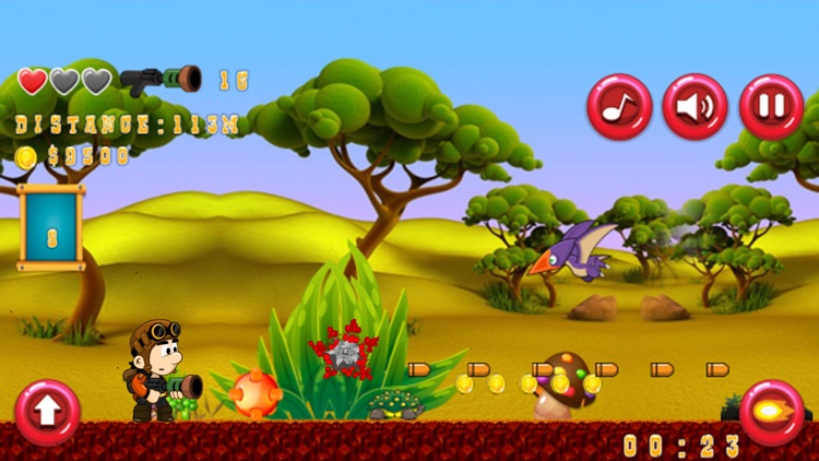 Cowboy Running Shooting Zombies screenshot-3