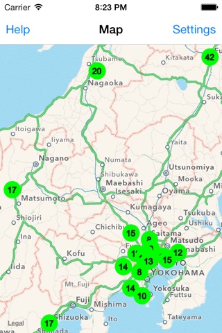 Radiation Map Tracker displays worldwide radiationのおすすめ画像2