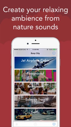 Sleep Sounds - White Noise : Busy City screenshot 2