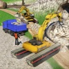 水陆两用挖掘机起重机倾倒卡车模拟器 3D