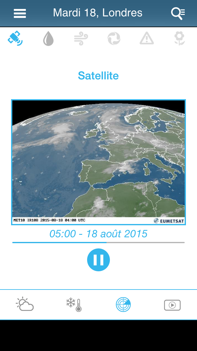 Screenshot #3 pour Météo pour le Royaume-Uni