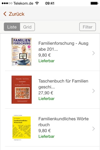 Genealogie-Shop screenshot 3