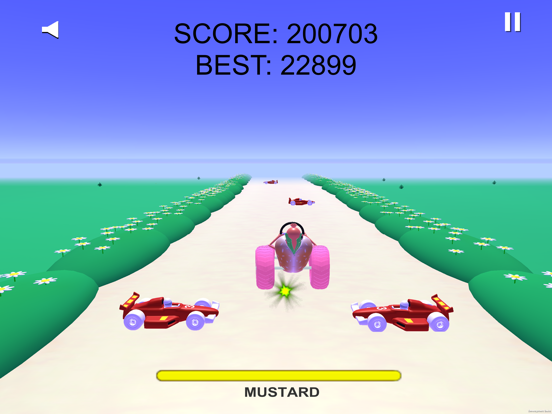 Hot Dog Racer - Top Car Racing for Boys & Girls iPad screenshot