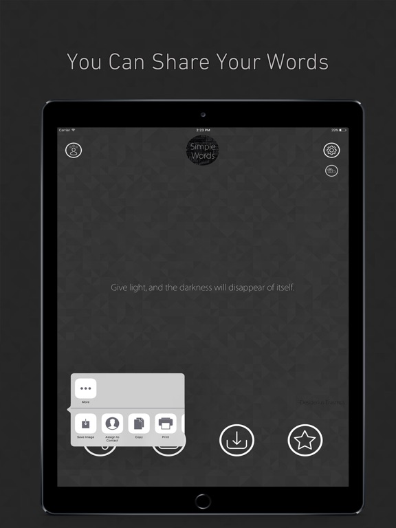 Screenshot #5 pour Simple Words: Quotes, Daily Quotes