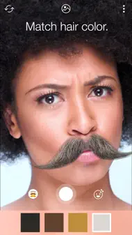 Stacheify - Mustache face app iphone bilder 3