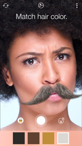 Stacheify - Mustache face app screenshot