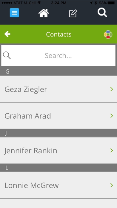 Revelation Mobile iPhone screenshot 3 - Business app