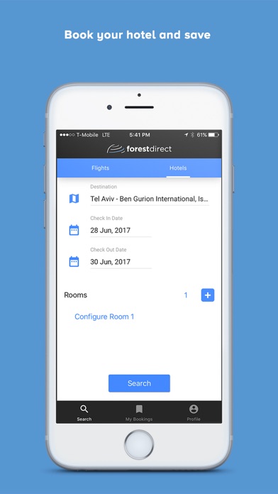 How to cancel & delete Forest Direct Flights & Hotels from iphone & ipad 2